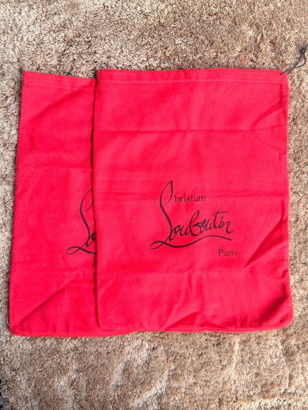 CHRISTIAN LOUBOUTIN - Dust Bag (Pair) Authentic